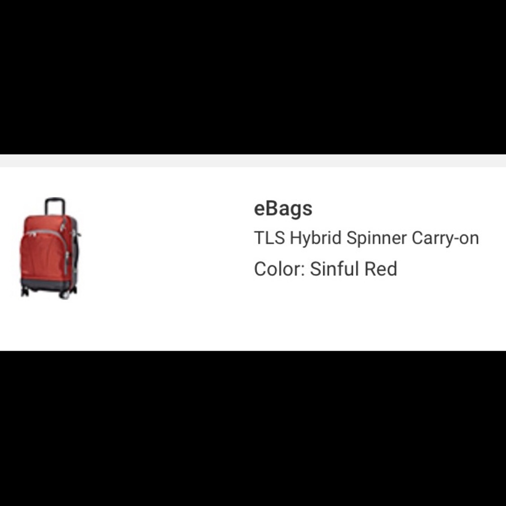Ebags Spinner (carry on)